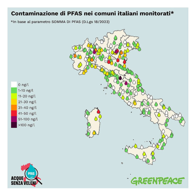 PFAS: cosa sono, dove si trovano e quali sono i rischi